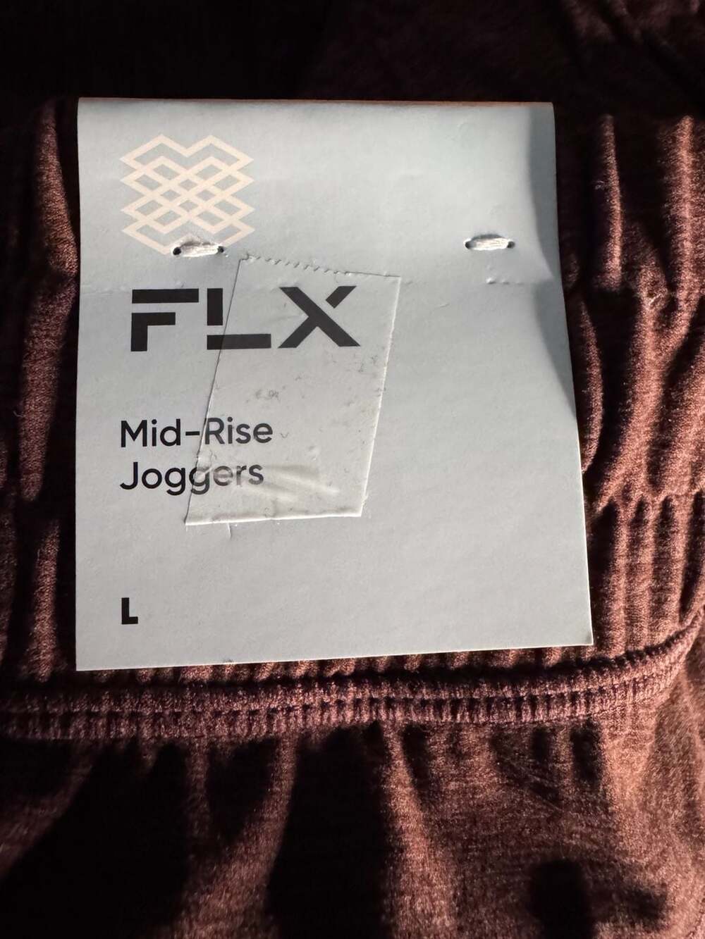 FLX Women's Wander Soft Touch Mid-Rise Joggers in Mahogany - Picture 4 of 7
